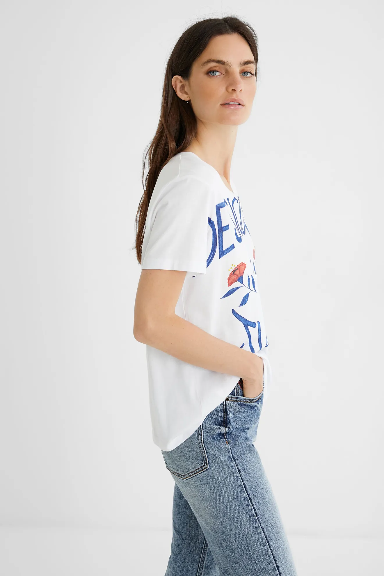 Camiseta flores - Imagen 3