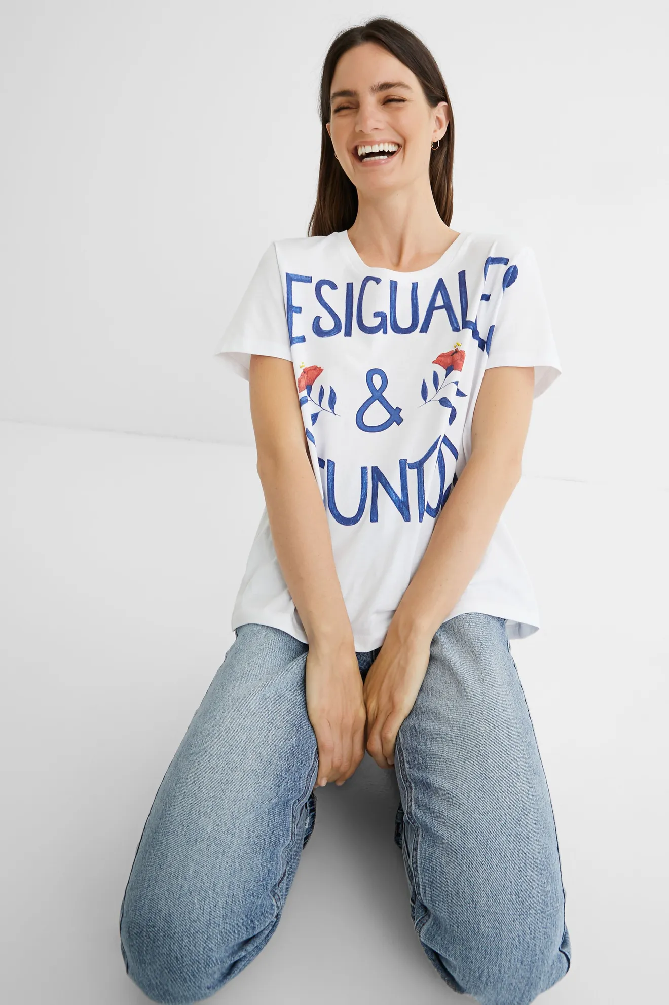 Camiseta flores - Imagen 2