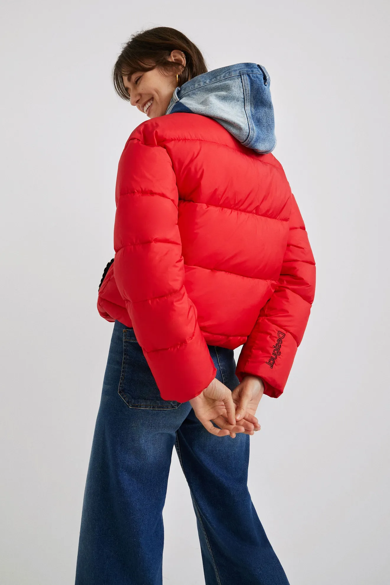 Chaqueta acolchada capucha - Imagen 4