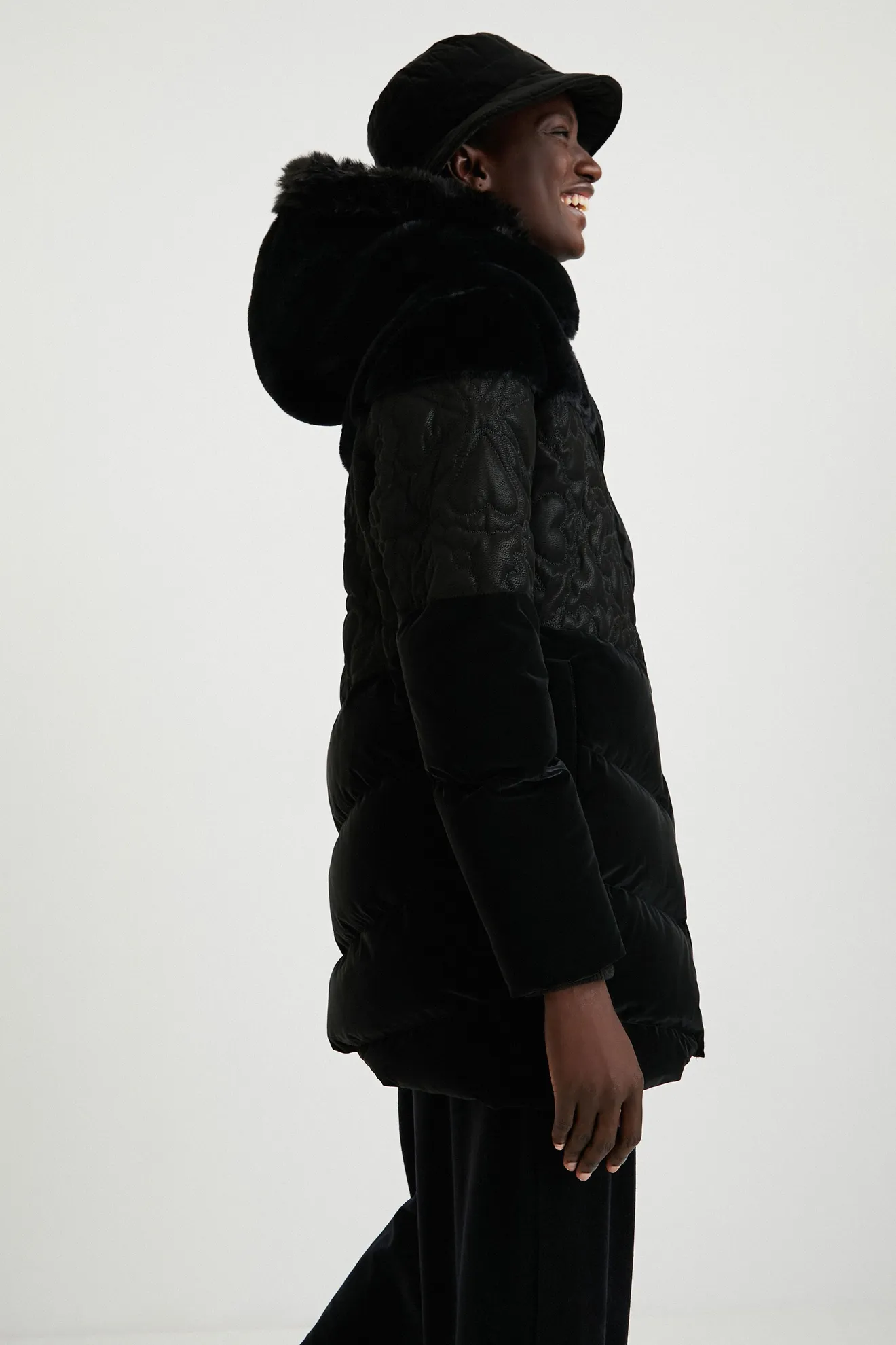 Chaqueta larga acolchada - Imagen 3