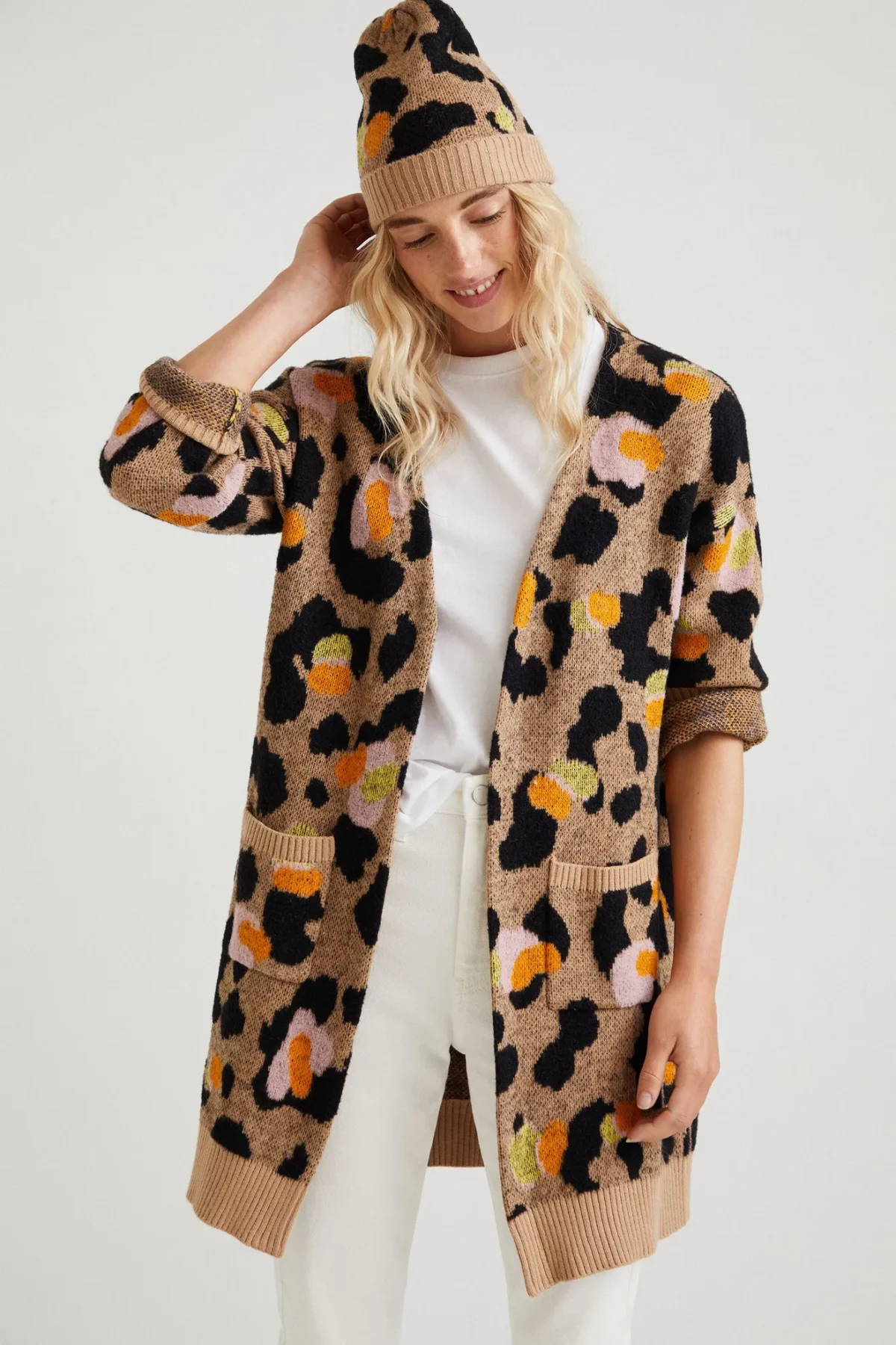 Chaqueta animal print