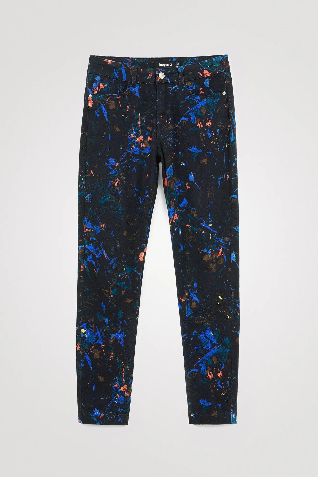 Pantalón skinny salpicado - Imagen 6