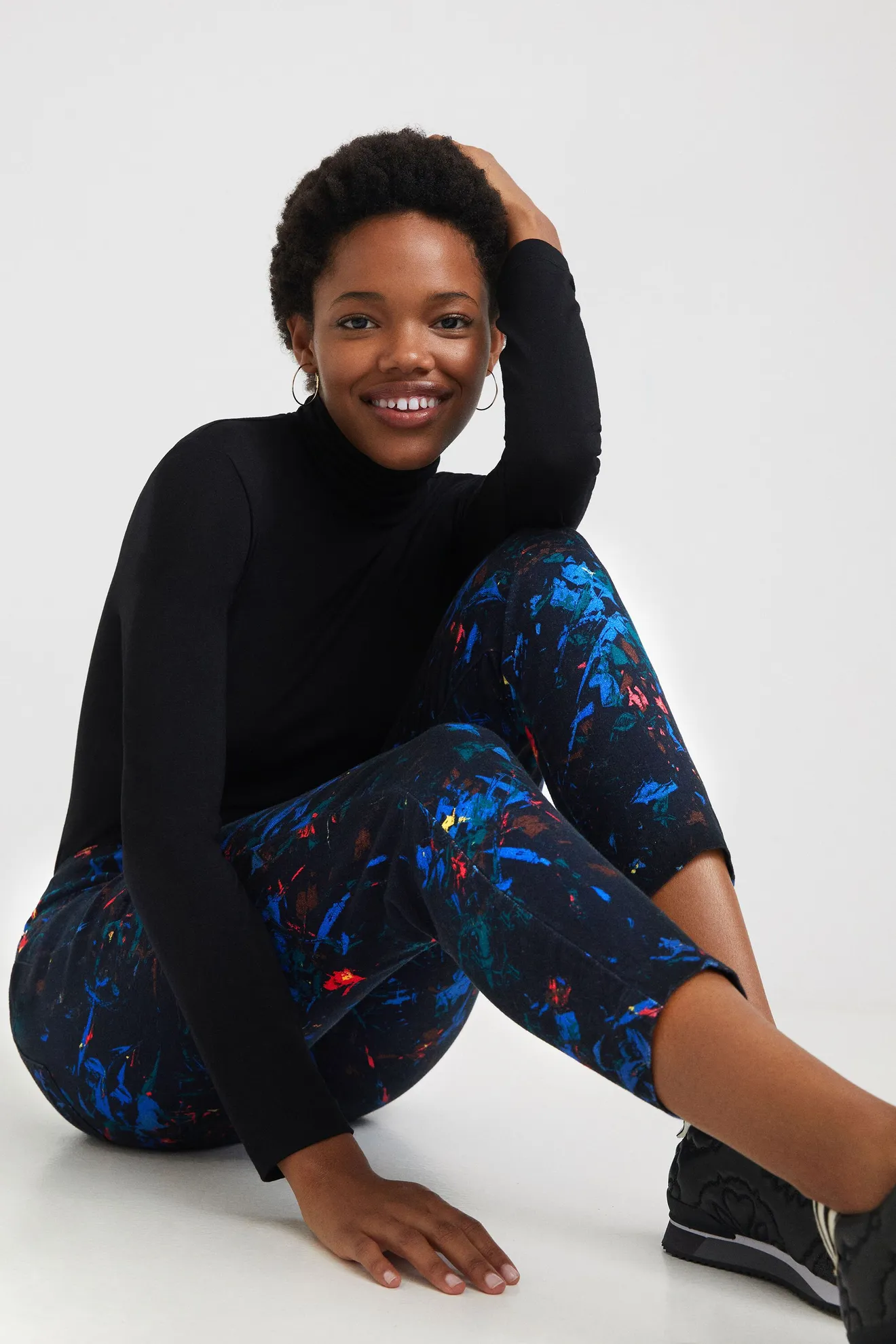 Pantalón skinny salpicado - Imagen 3