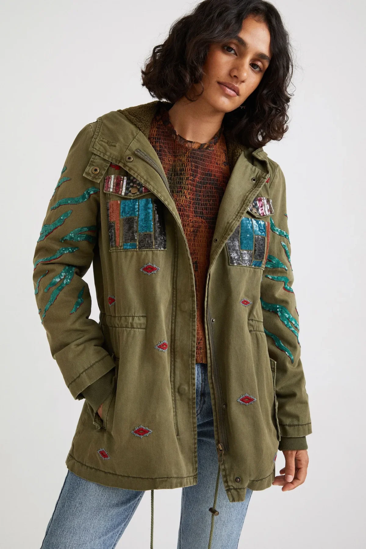 Parka militar cosmic