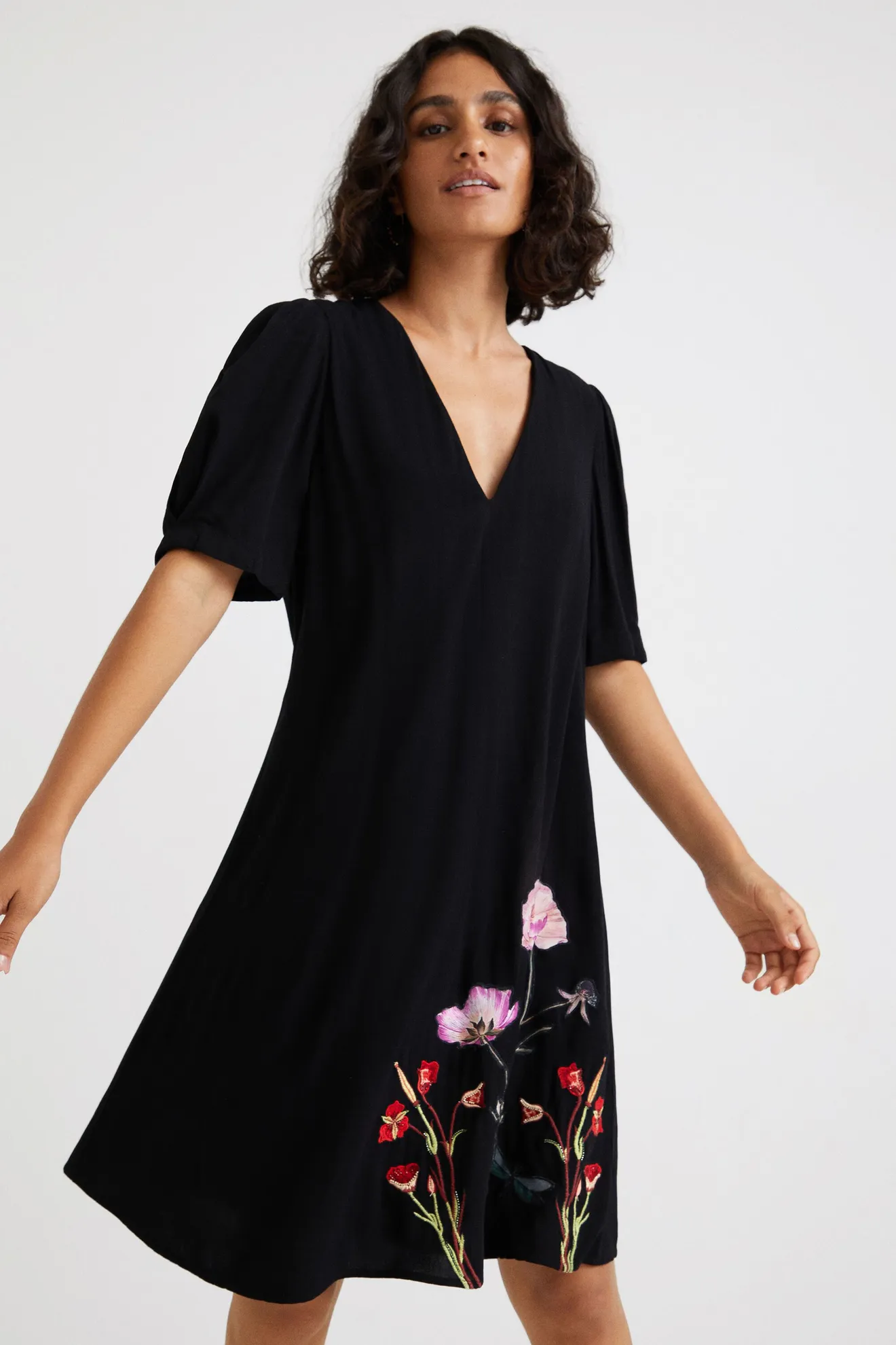 Vestido corto túnica