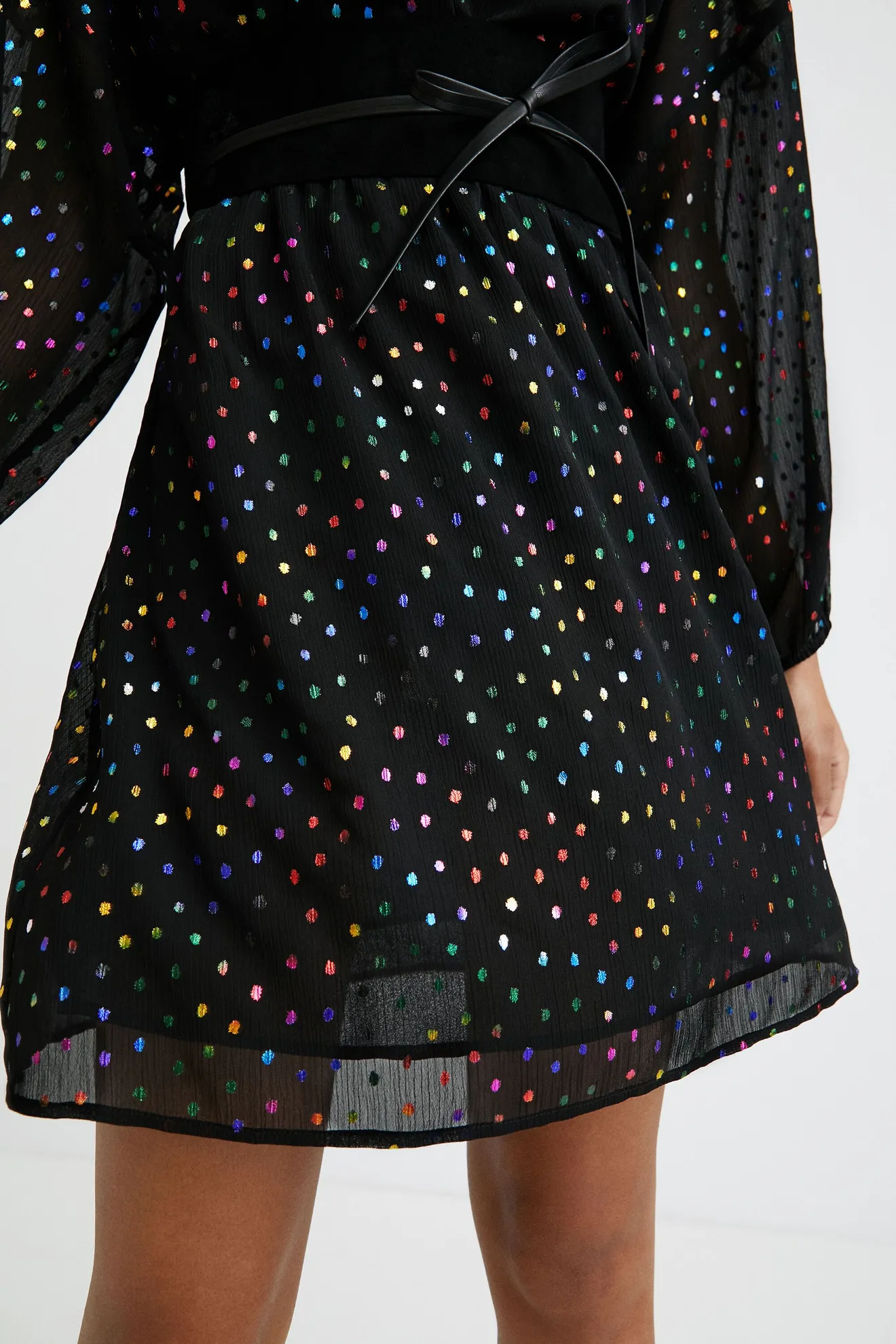 Vestido corto tul - Imagen 5