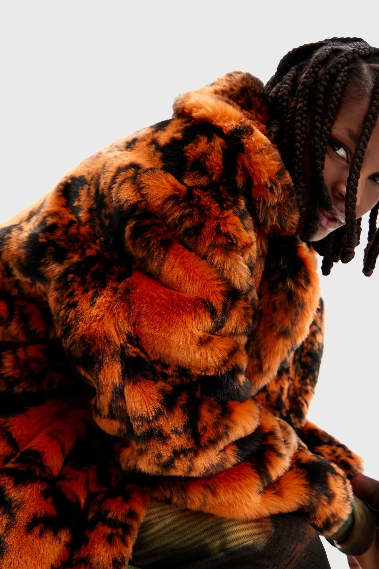 Abrigo pelo bicolor - Imagen 4