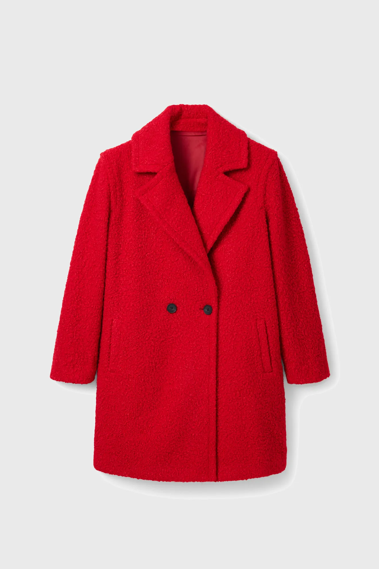 Abrigo cruzado solapas - Imagen 6