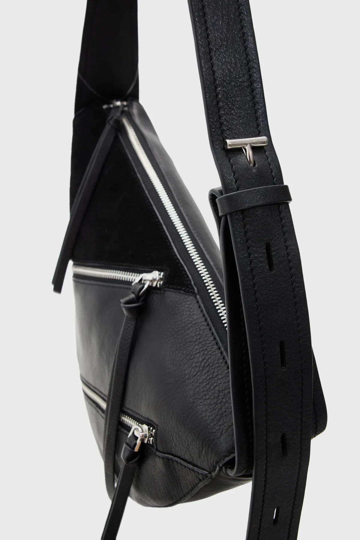 Bolso negro piel - Imagen 5