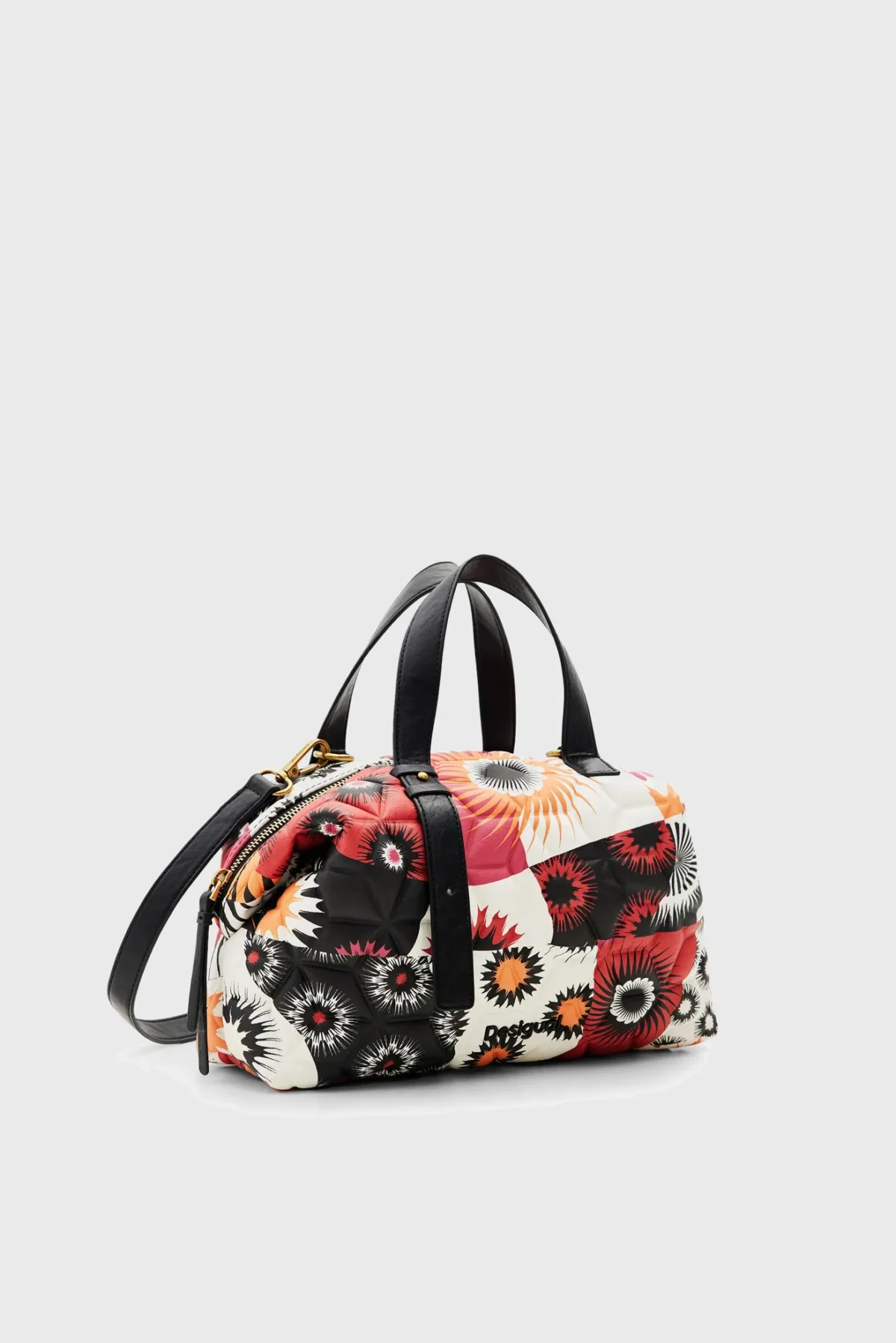 Bolso parche flores