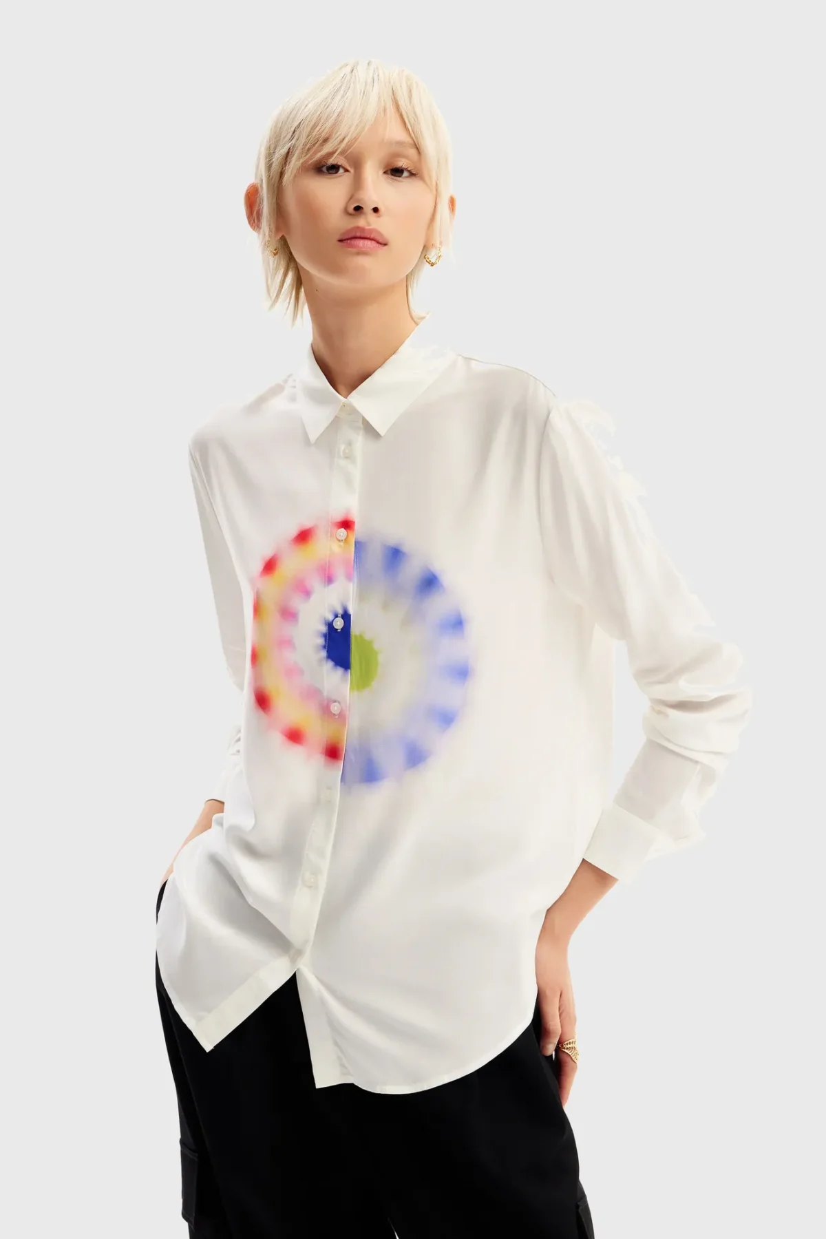 Camisa viscosa Mandala