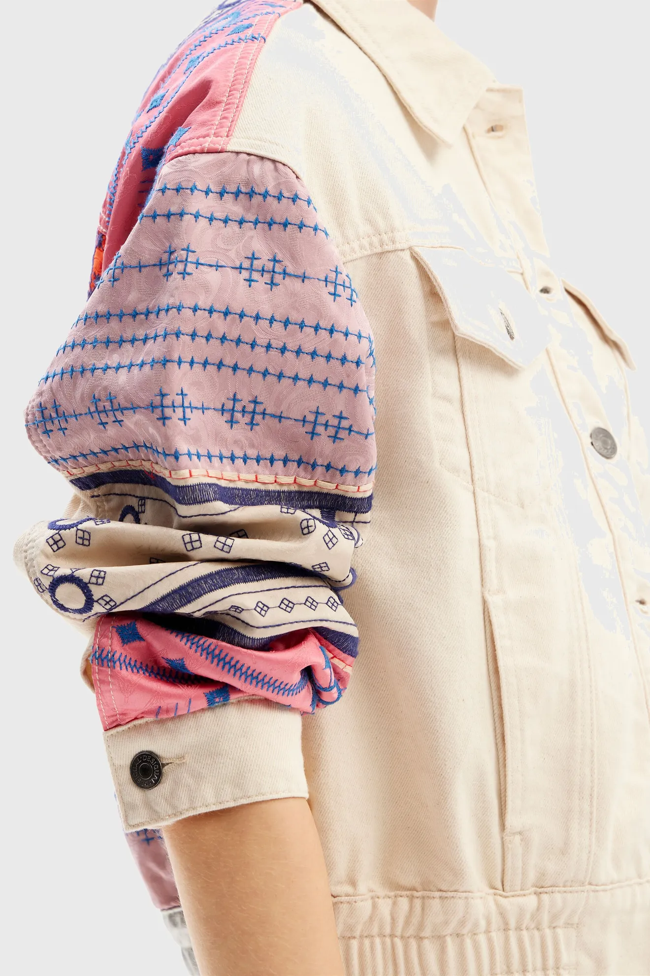 Chaqueta vaquera parches - Imagen 5